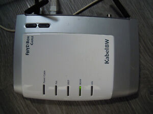Fritz Box 6360 Cable Wlan Router Wifi Fritz!Box - weiß/silber - TOP Zustand!!!