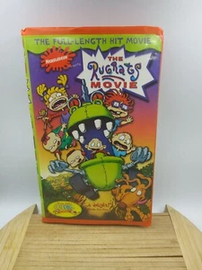 The Rugrats Movie VHS Nickeloeon Full-Length Hit Bonus Short Cat Dog 1999 - Picture 1 of 8