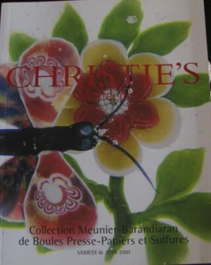 CHRISTIE’S Collection Meunier-Barandiaran de Boules Presse-Papiers et Sulfures - Picture 1 of 1