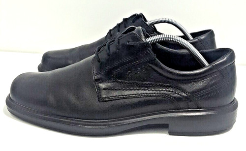 Mocassini ECCO Oxford uomo taglia 43 EU 9 5 US neri comodi stringati 144127424