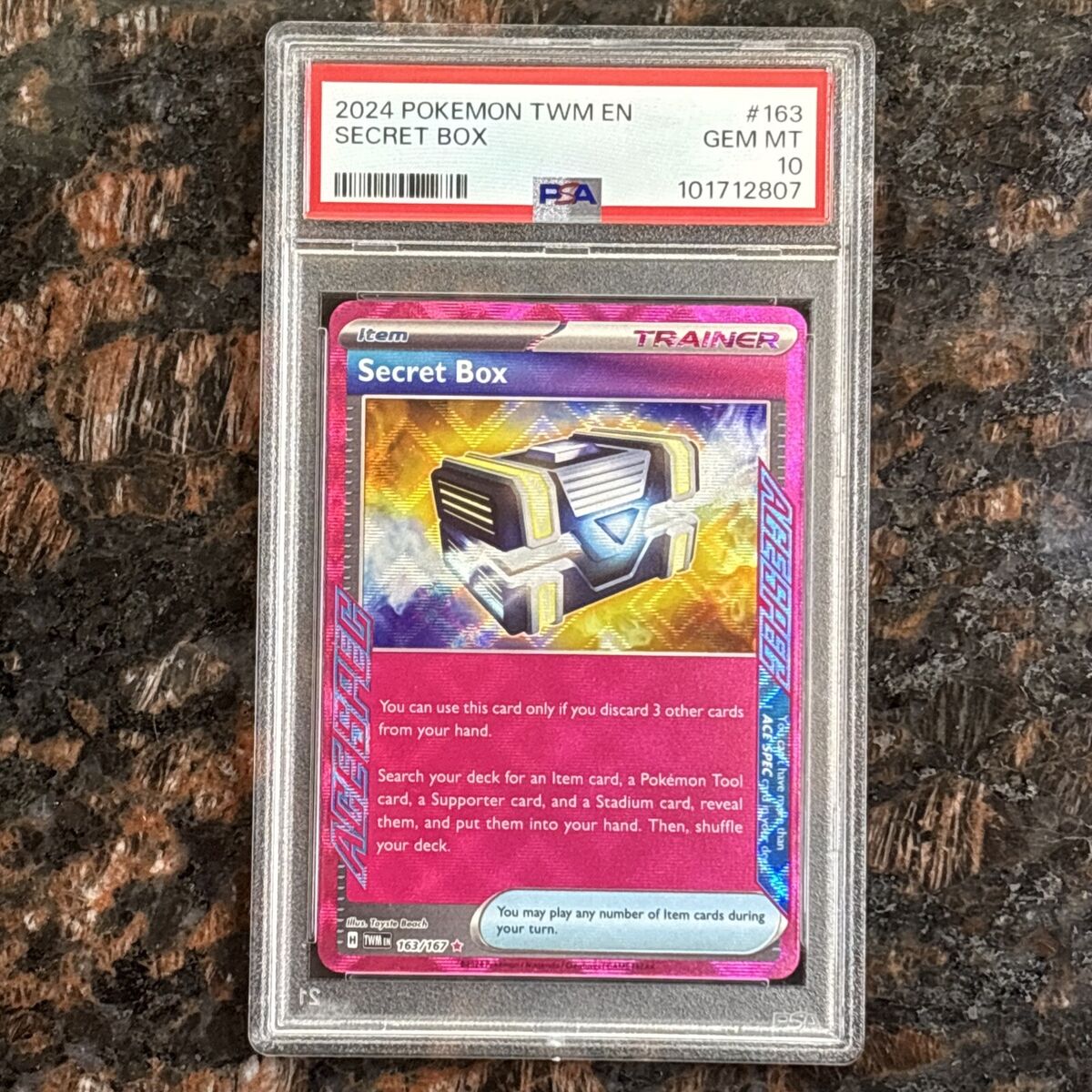 Trainer-Item Pokémon TCG Holo Rare Grade 10 Individual Trainer-Item Pokémon TCG Holo Rare Grade 10 Individual