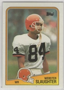 Juego de equipo de fútbol americano Cleveland Browns 1988 Topps - Imagen 1 de 1
