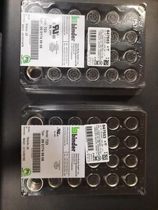 09-0174-99-08 M16 IP67 Female panel mount con, Contacts: 8  THT, IP68 - Picture 1 of 3