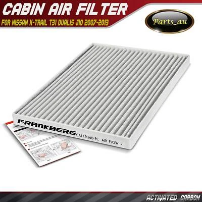Cabin Air Filter for Nissan X-Trail T31 Dualis J10 2007-2013 Activated Carbon - image 1 of 4