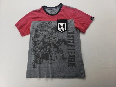 Camiseta Justice League Super Heroes con bolsillo juvenil XL 14/16 Foto 1 de 4