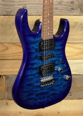 Ibanez GIO RX GRX70QA Electric Guitar Transparent Blue Burst - Image 1 of 4