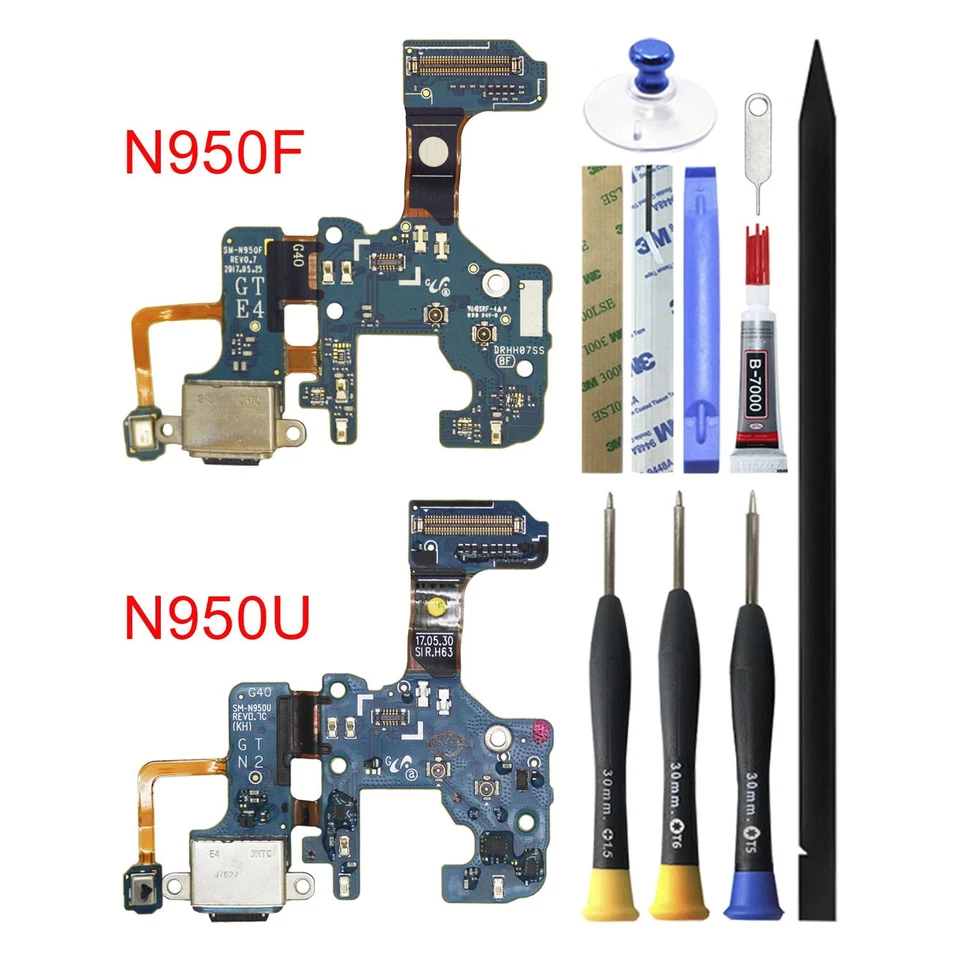 Cable flexible conector base puerto de carga USB para Samsung Galaxy Note 8 SM-N950U/F Foto 1 de 1
