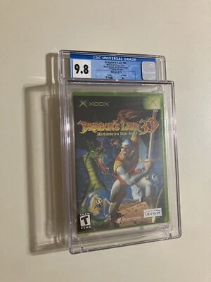Dragon’s Lair 3D - XBOX 2002 CGC 9.8 A+ New Sealed  - Not VGA WATA - HOLY GRAIL - Image 1 of 4