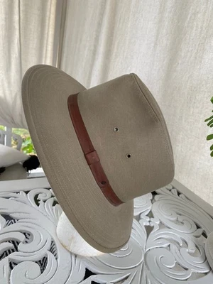 Stetson Men's Canvas Hat Fedora size Medium in original box - Image 1 of 4