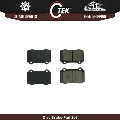 Para Jaguar Vanden Plas 2002-2005 | Pastillas de freno de disco traseras centradas | Semimetálicas Foto 1 de 4