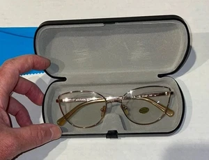 Michael Kors Gold Eyeglasses MK3030 Buena Vista Butterfly 1108, 54-17-140, Metal - Picture 1 of 14