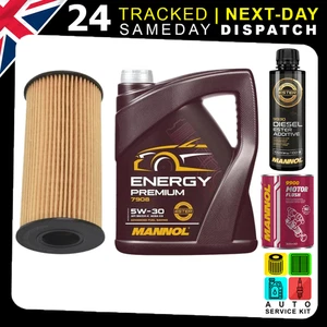 5W-30 5L ENGINE OIL & FILTER | FLUSH ADDITIVE | NISSAN NV250 Bus/Van Qashqai II - Picture 1 of 6