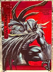 2025 Upper Deck Skybox Metal Universe Batman #176 Owlman Red PMG 005/100 - Picture 1 of 2