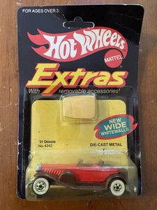 Hot Wheels Extras '31 Doozie Diecast Car Unpunched Card Mattel Vintage 1981 - Picture 1 of 11