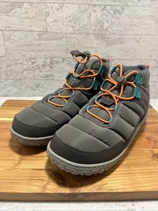Chaco Ramble Puff Women's Sz 9 lightweight Lined Boots Gray / Orange - NEW - Picture 1 of 10