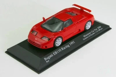 Minichamps 1:43 Bugatti EB110 Racing 1991 Mini Car Fair 2006 Japan 433102113RD - Image 1 of 2