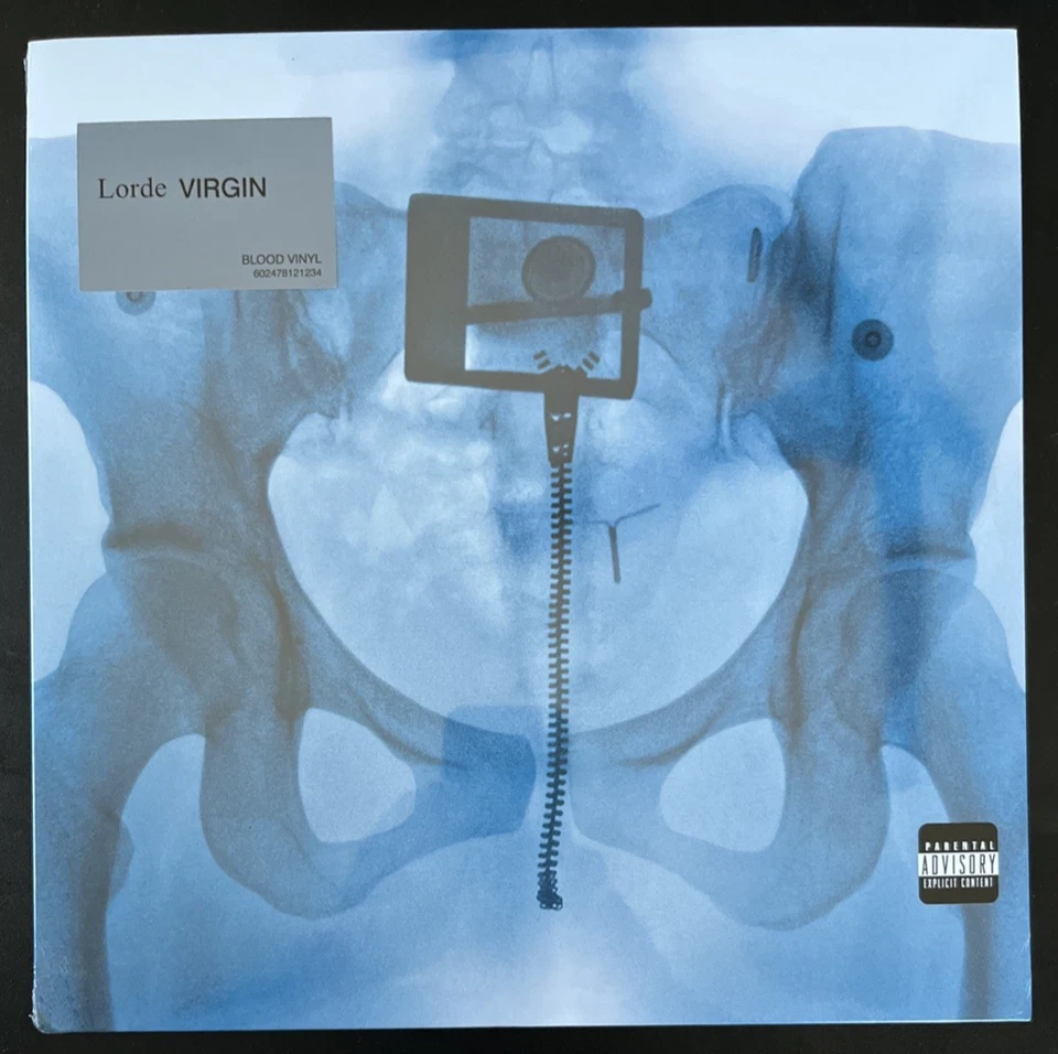 LORDE VIRGIN RED VINYL LP LIMITED EDITION W/ BOOKLET NEW SEALED MINT - Image 1 of 2