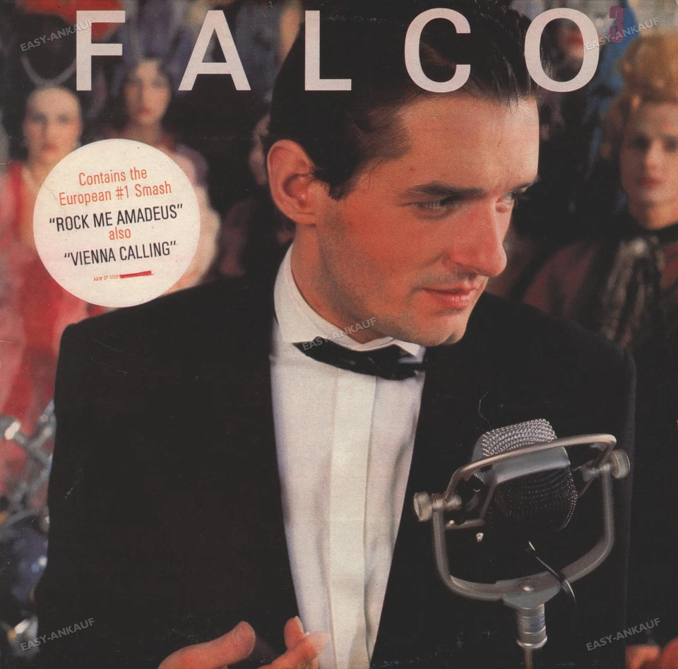 Falco - Falco 3 - Yugoslavia LP 1986 (VG+) A&M Records SP-5105 ' - Image 1 of 1