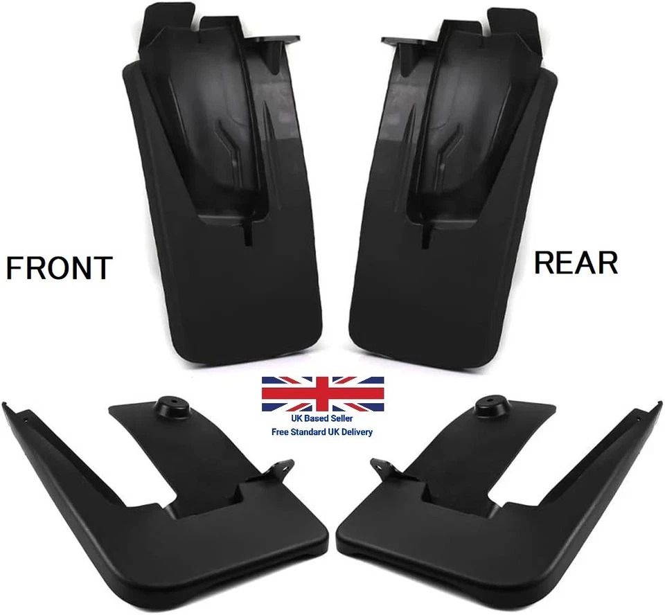 Genuine Mercedes Sprinter Front & Rear Mudguard Splash Guards Pair 2018-2025  - Image 1 of 4