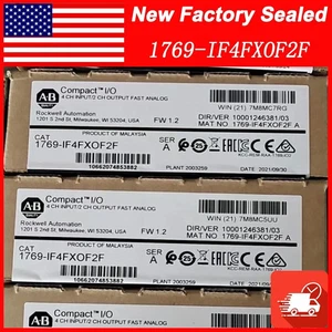 New Allen-Bradley 1769-IF4FXOF2F SER A CompactLogix I/O Module 1769-IF4FXOF2F - Picture 1 of 5