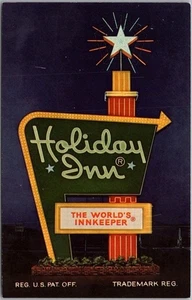 LINCOLN, Nebraska Postcard "HOLIDAY INN AIRPORT" Curteich Chrome c1958 Unused - Picture 1 of 2