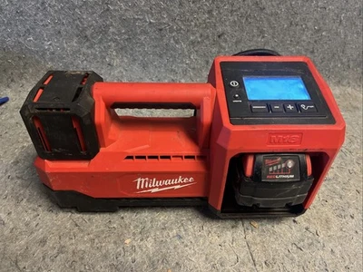 Milwaukee M18 18V Cordless Tire Inflator - 2848-20 with 5ah M18 Battery - Image 1 of 4