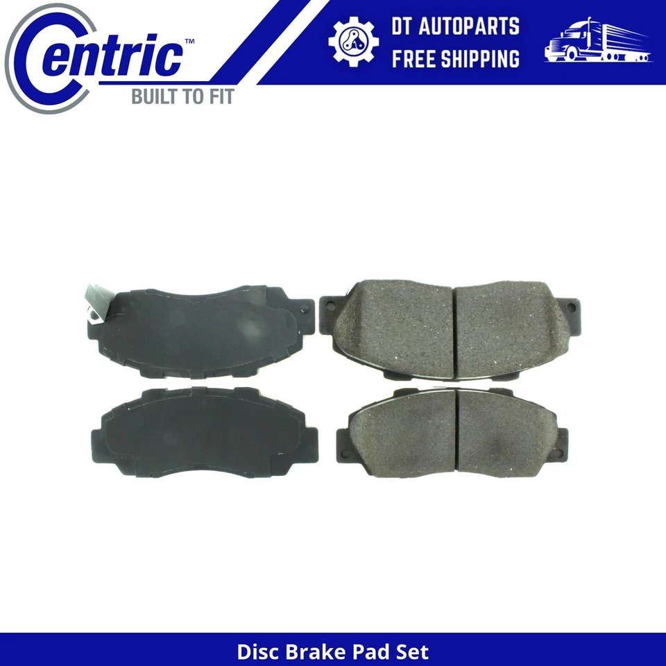 Для 1991-1995 Acura Legend | Центральные передние дисковые тормозные колодки | керамические - Изображение 1 из 4