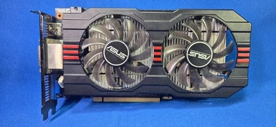 Asus (GTX650TI-OC-2GD5) GeForce GTX 650 Ti 2GB DDR5  Video Card *WORKS* - Image 1 of 4
