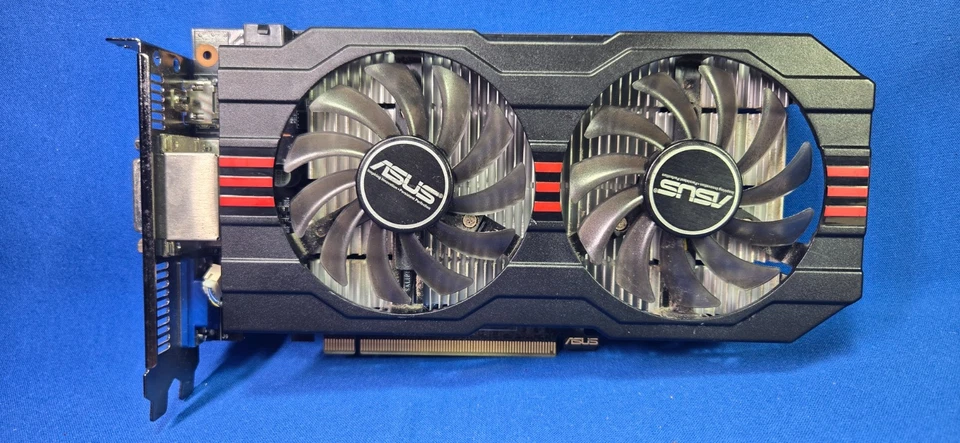 Asus (GTX650TI-OC-2GD5) GeForce GTX 650 Ti 2GB DDR5  Video Card *WORKS* - Image 1 of 4