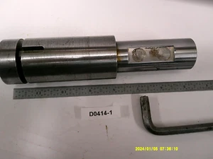 VÁSTAGO DE EJE DE ALTA RESISTENCIA 1.25", CUERPO 1.7", PILOTO 1", ABRAZADERA MÁXIMA 7/8" D0414-1 "F - Imagen 1 de 5