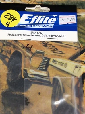 E-FLITE EFLH1067 SERVO COLLARES DE RETENCIÓN DE REPUESTO: BMCX/MSR NIP 🇺🇸 Enviado Foto 1 de 2