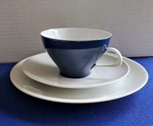 Tasse, Untertasse, Teller Thomas,Finlandia,Porzellan,Blau Design Tapio Wirkkala - Bild 1 von 21