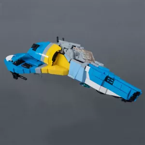 Custom MOC FEISAR Ship XL-15 Space Ship Model 559 Bricks from Racing Video Game - Picture 1 of 4