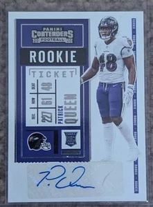 Patrick Queen Rookie Auto Contenders Ravens - Picture 1 of 1