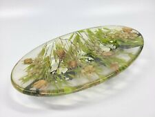 New listing
		RICCARDO MARZI RESIN CANDLE DISH GREENS NATURAL FLOWERS ITALY