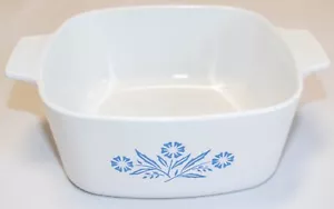Vintage Corning Ware Blue Cornflower Casserole Dish USA Made A-1 1/2 Quart - Picture 1 of 8