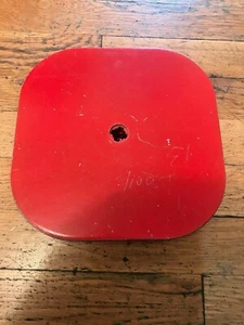 A&a oak 450 Series Gumball Vending Machine Replacement Top Lid used red - Picture 1 of 2