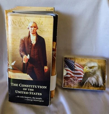 x22 Pocket US Constitution / Declaration of Independence bookle & Playing Cards - Image 1 of 2
