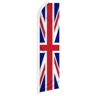 United Kingdom Swooper Flutter Feather Advertising Flag British Flag UK Flag - Image 1 of 2