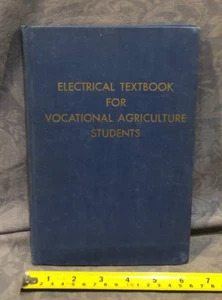 Electrical Textbook For Vocational Agriculture Students Hardcover Book - Picture 1 of 4