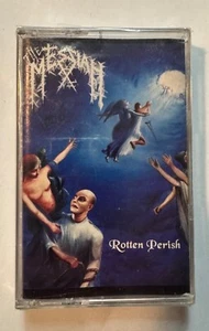 The Messiah Rotten Perish Death Thrash Metal Cassette 1992 Futurist SEALED - Picture 1 of 3