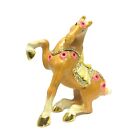 Horse Jeweled Trinket Box Hinged with Lid Animal Ornament Souvenir For Women