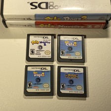 PetZ Nintendo Dogz 2 Catz 2 DS Game Bundle - Lot of 4 - Tested & Working