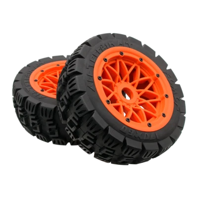 RC 1/5 Upgraded Nylon Rims All Terrain Wheel Tires For HPI Rovan KM Baja 5B SS - Image 1 of 4