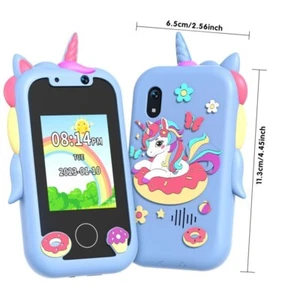 Kids Smart Phone Toy for Girls Boys Touchscreen Camera Games Kids Birthday Gifts - Picture 1 of 7
