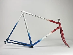 Schwinn Prologue Steel TT Funny Frame Bike Set Tange Prestige 60cm 1" 700c 24" - Picture 1 of 14