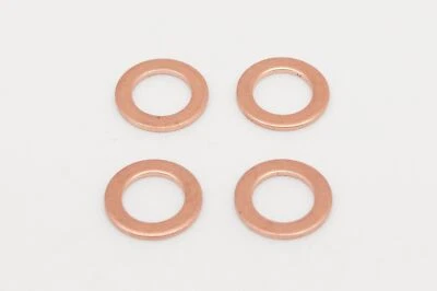 Autobahn88 Copper Flat Washer Seal Ring Brass 4PCS Multi Metric Size M6~M42