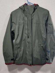 Columbia Titanium Women’s Jacket Omni-Tech Hooded Waterproof Seam Sealed Sz S - Picture 1 of 9