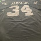 NWT Adult Customized jersey Raiders #34 Bo Jackson Size S color black *new