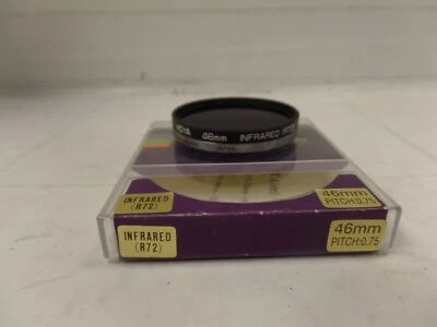Hoya 46mm Infrared R72 (720nm) Special Effect Filter w/ 37mm to 46mm adapter - Image 1 of 4